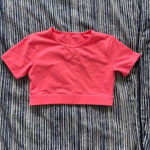 NVGTN Open Back Tee Pink